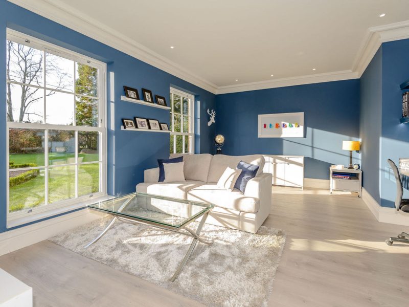 Full length sliding sash windows in Gloucester homes